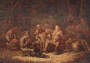 CUYP, Benjamin Gerritsz. Peasants in the Tavern Spain oil painting artist